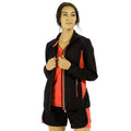 Black-Classic Red - Back - Regatta Professional Activewear Womens-Ladies Sochi Softshell Jacket