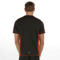 Black-Classic Red - Side - Regatta Activewear Mens Beijing Short Sleeve T-Shirt