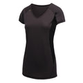 Iron-Black - Front - Regatta Activewear Womens Beijing Short Sleeve T-Shirt