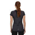Iron-Black - Side - Regatta Activewear Womens Beijing Short Sleeve T-Shirt