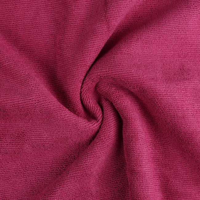 Dark Cerise - Side - Regatta Great Outdoors Lightweight Large Compact Travel Towel