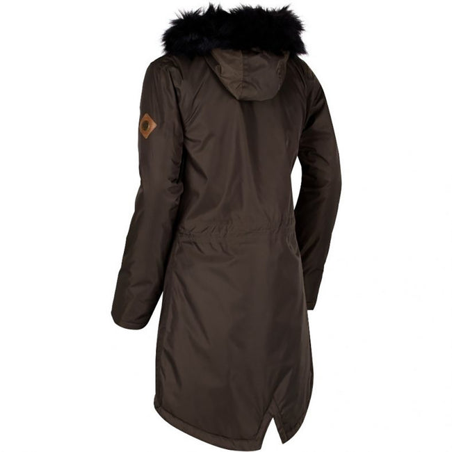 Dark Khaki - Lifestyle - Regatta Great Outdoors Womens-Ladies Lucetta Breathable Waterproof Insulated Parka Jacket
