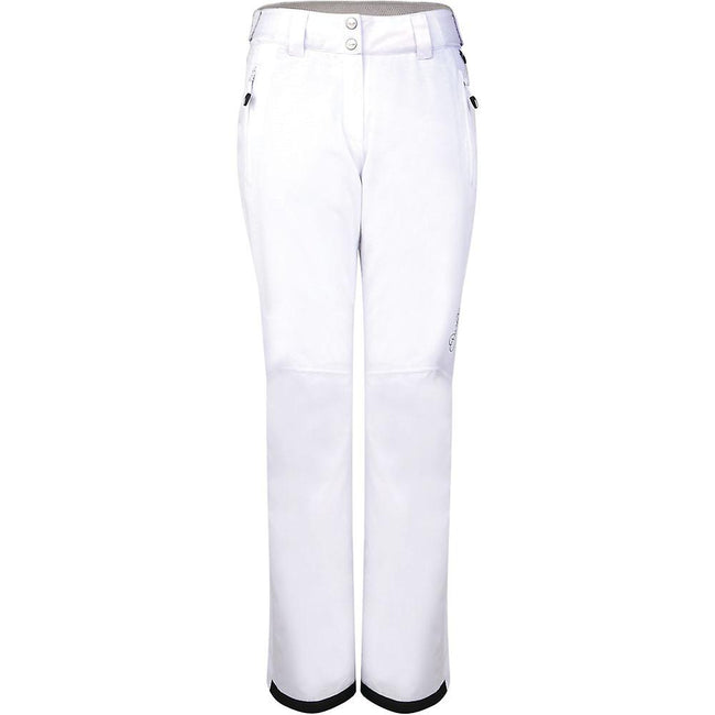 White - Front - Dare 2b Womens-Ladies Figure In II Ski Trousers