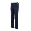 Navy - Side - Regatta Mens Fenton Softshell Trousers