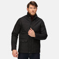 Black - Back - Regatta Professional Mens Quilted Jacket
