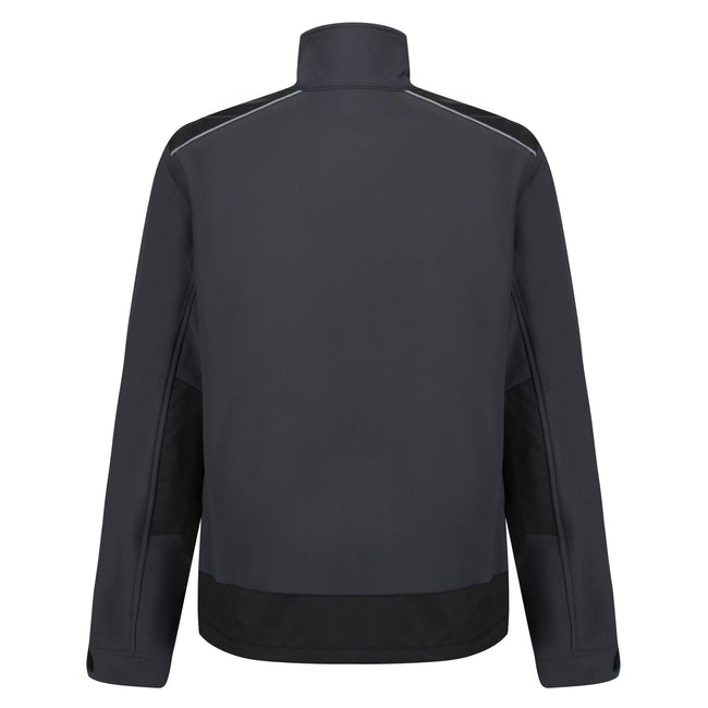 Seal Grey - Back - Regatta Mens Sandstorm Jacket