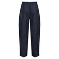 Navy - Back - Regatta Professional Mens Waterproof Breathable Trousers