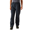 Navy - Side - Regatta Professional Mens Waterproof Breathable Trousers