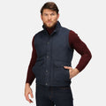 Navy - Back - Regatta Professional Mens Quilted Body Warmer