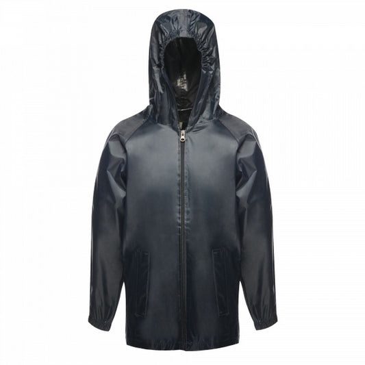 Navy - Front - Regatta Professional Childrens-Kids Waterproof Jacket