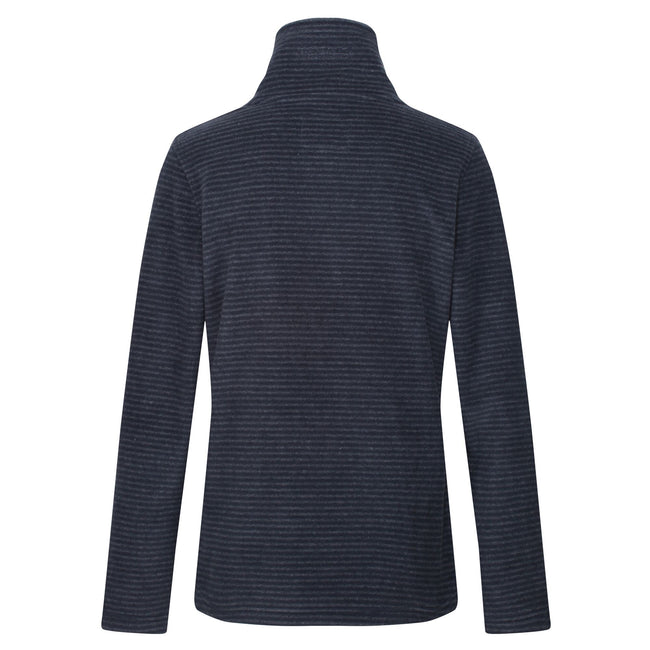 Navy-Silver - Back - Regatta Womens-Ladies Solenne Fleece