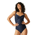 Navy - Lifestyle - Regatta Womens-Ladies Sakari Swimming Costume