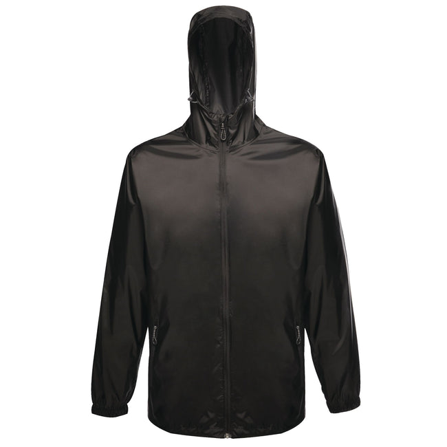 Black - Front - Regatta Professional Mens Packaway Jacket