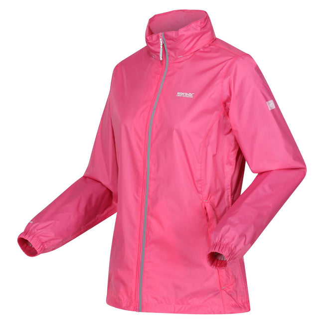 Flamingo Pink - Side - Regatta Womens-Ladies Corinne IV Waterproof Jacket