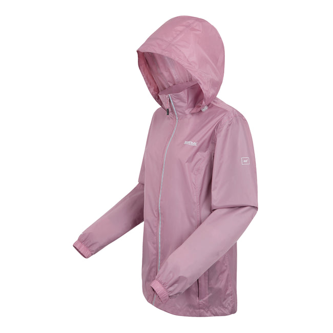 Lilac - Side - Regatta Womens-Ladies Corinne IV Waterproof Jacket