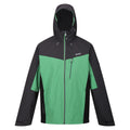 Field Green-Ash - Front - Regatta Mens Birchdale Waterproof Hooded Jacket
