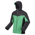 Field Green-Ash - Side - Regatta Mens Birchdale Waterproof Hooded Jacket
