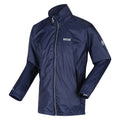 Navy - Side - Regatta Mens Lyle IV Waterproof Hooded Jacket