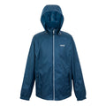 Moonlight Denim-Tangerine Tango - Front - Regatta Mens Lyle IV Waterproof Hooded Jacket