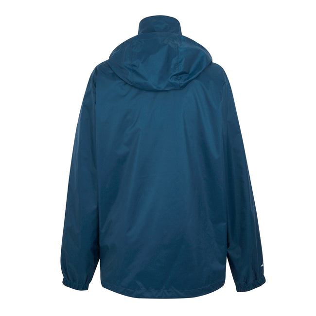 Moonlight Denim-Tangerine Tango - Back - Regatta Mens Lyle IV Waterproof Hooded Jacket