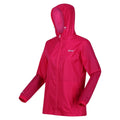 Quiet Green - Back - Regatta Womens-Ladies Pk It Jkt III Waterproof Hooded Jacket