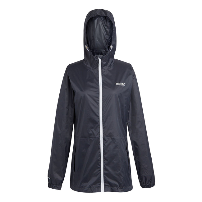 Seal Grey - Front - Regatta Womens-Ladies Pack It III Waterproof Jacket