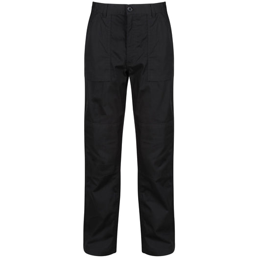 Black - Front - Regatta Professional Mens Waterproof Trousers
