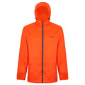 Rusty Orange - Front - Regatta Mens Pack It III Waterproof Jacket