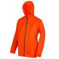 Rusty Orange - Side - Regatta Mens Pack It III Waterproof Jacket