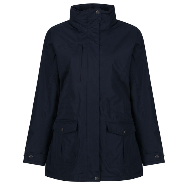Navy - Front - Regatta Professional Womens-Ladies Darby Insulated Jacket