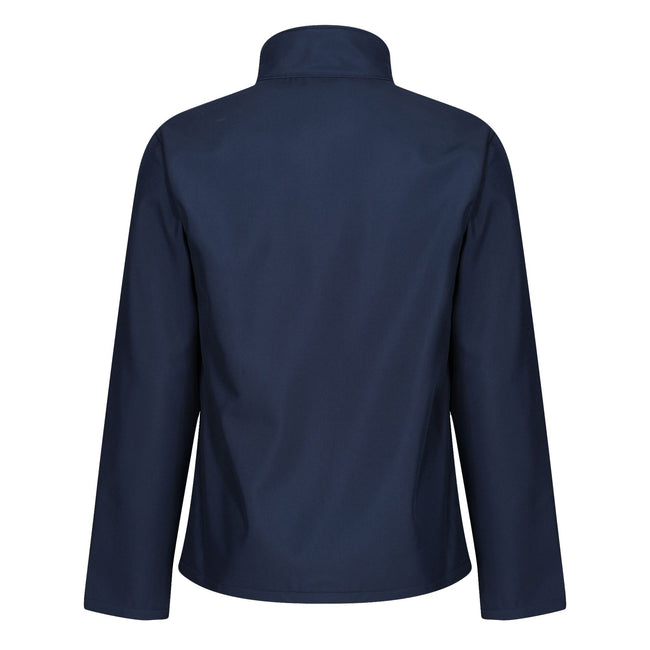 Navy-French Blue - Back - Regatta Professional Mens Soft Shell Jacket