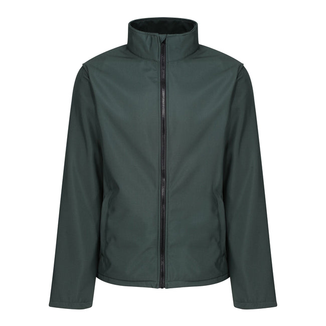 Dark Spruce-Black - Front - Regatta Professional Mens Soft Shell Jacket