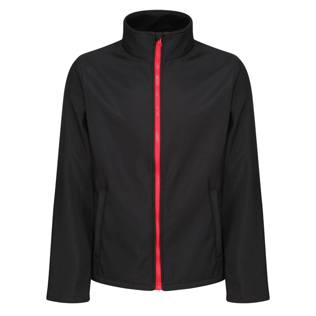 Black-Classic Red - Front - Regatta Professional Mens Soft Shell Jacket