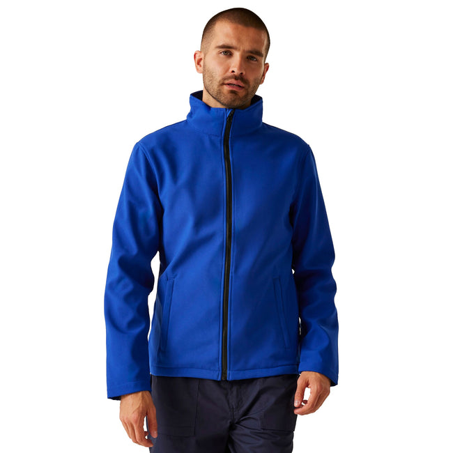 Royal Blue-Black - Side - Regatta Professional Mens Soft Shell Jacket