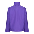 Purple-Black - Back - Regatta Professional Mens Soft Shell Jacket