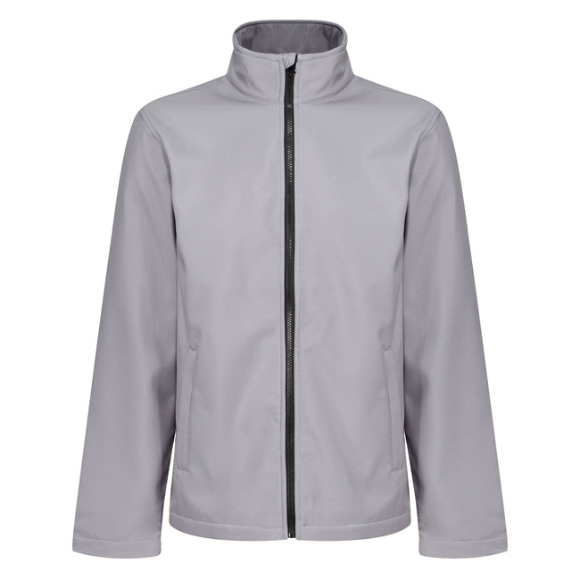 Rock Grey-Black - Front - Regatta Professional Mens Soft Shell Jacket