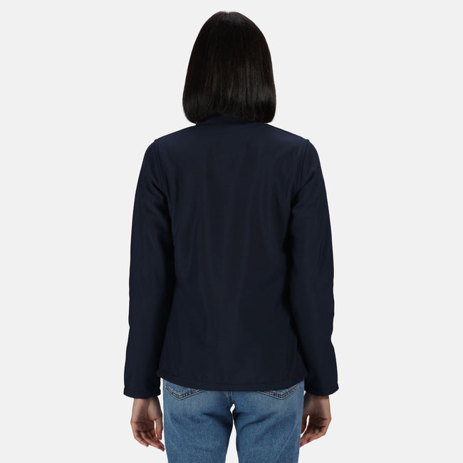Navy-Navy - Lifestyle - Regatta Professional Womens-Ladies Printable Soft Shell Jacket