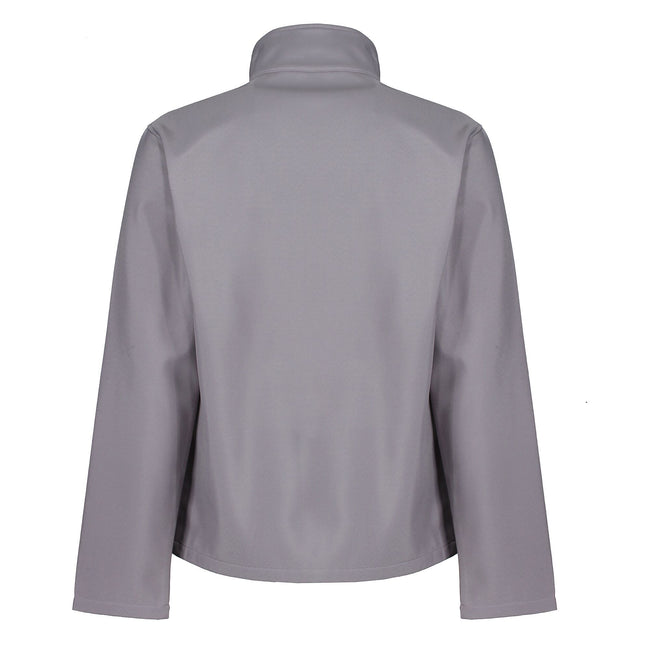 Rock Grey-Black - Lifestyle - Regatta Professional Womens-Ladies Printable Soft Shell Jacket