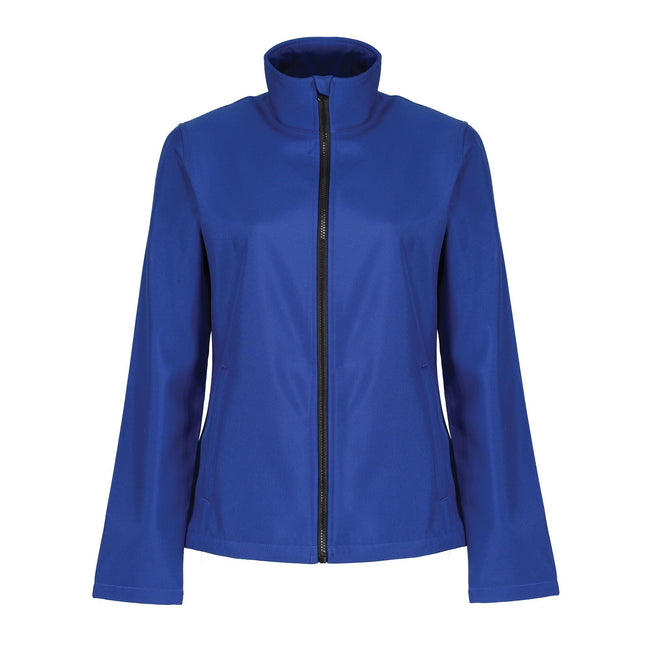 Royal Blue-Black - Front - Regatta Professional Womens-Ladies Printable Soft Shell Jacket