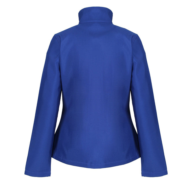 Royal Blue-Black - Lifestyle - Regatta Womens-Ladies Ablaze Printable Soft Shell Jacket