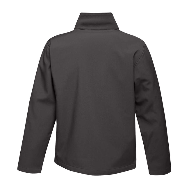 Seal Grey-Black - Back - Regatta Professional Womens-Ladies Printable Soft Shell Jacket