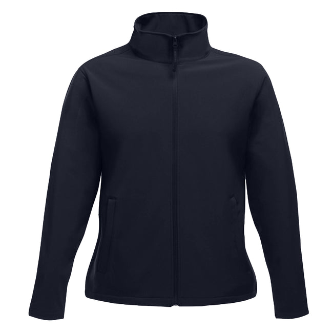 Navy-Navy - Front - Regatta Professional Womens-Ladies Printable Soft Shell Jacket