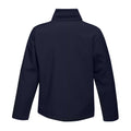 Navy Blue-French Blue - Back - Regatta Professional Womens-Ladies Printable Soft Shell Jacket