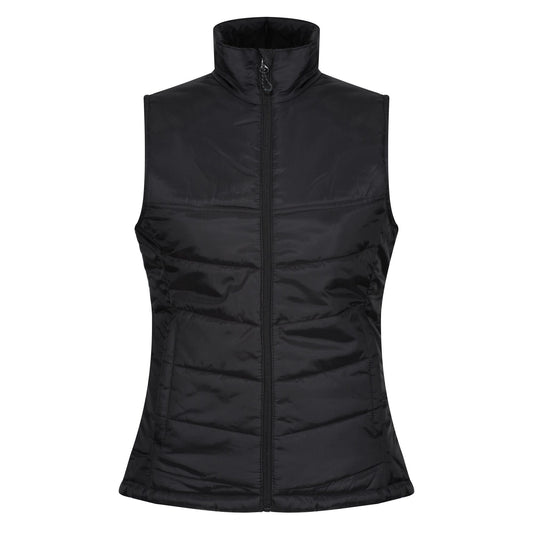 Black - Front - Regatta Professional Womens-Ladies Stage II Insulated Body Warmer