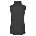 Black - Back - Regatta Womens-Ladies Octagon II 3 Layer Printable Softshell Bodywarmer