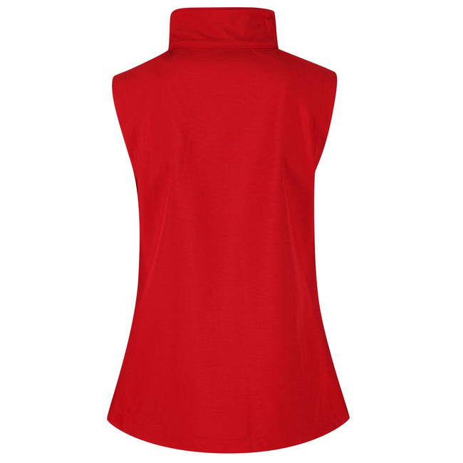 Classic Red - Back - Regatta Womens-Ladies Octagon II Softshell 3 Layer Body Warmer