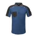 Blue Wing - Front - Regatta Mens Offensive Wicking Polo Shirt