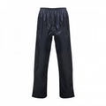 Navy - Front - Regatta Mens Pro Packaway Overtrousers