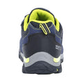 Navy Blaze-Lime Punch - Side - Regatta Childrens-Kids Holcombe Low Junior Hiking Boots
