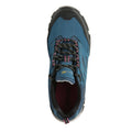 Moroccan Blue-Red Violet - Pack Shot - Regatta Womens-Ladies Holcombe IEP Low Hiking Boots